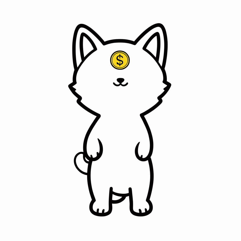 Desenho de Meowth para colorir e imprimir grátis em folha A4