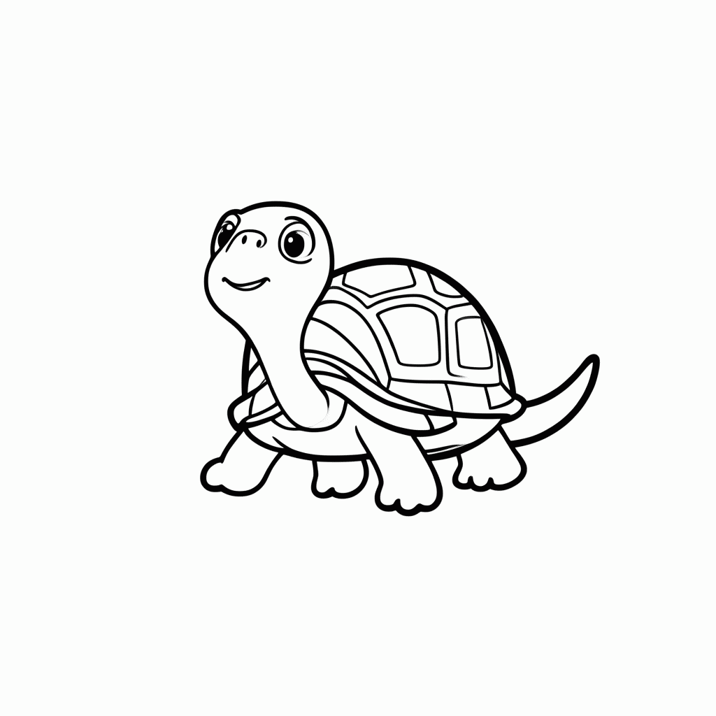 Desenho de Squirtle para colorir e imprimir grátis em folha A4