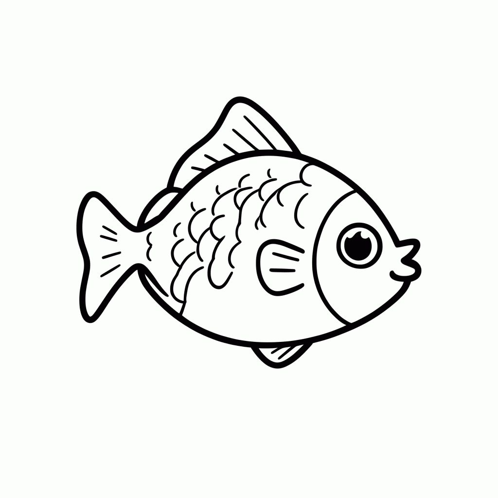 Desenho de Gill Peixe Aquario Aventureiro para colorir e imprimir grátis em folha A4