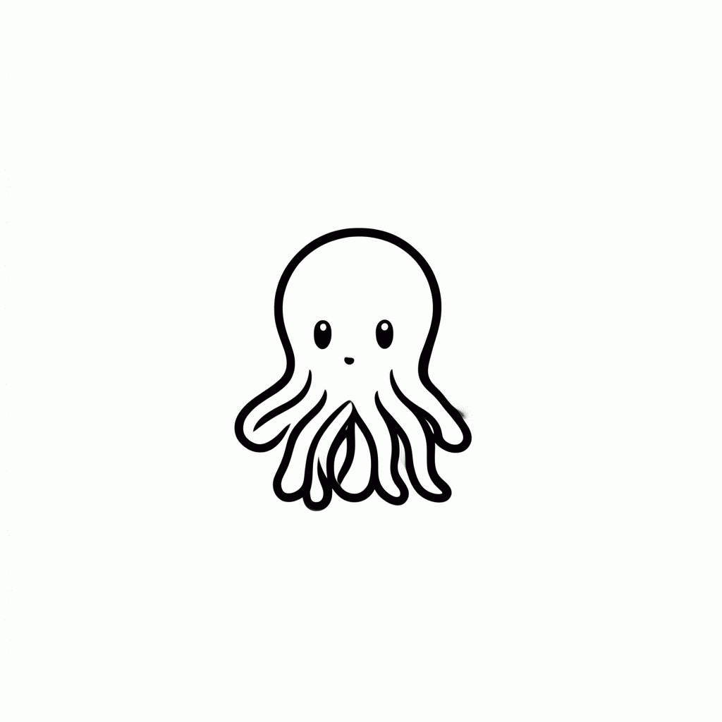 Desenho de Medusas Mar para colorir e imprimir grátis em folha A4