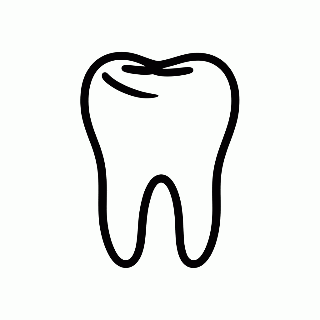 Desenho de Dente Saudavel para colorir e imprimir grátis em folha A4