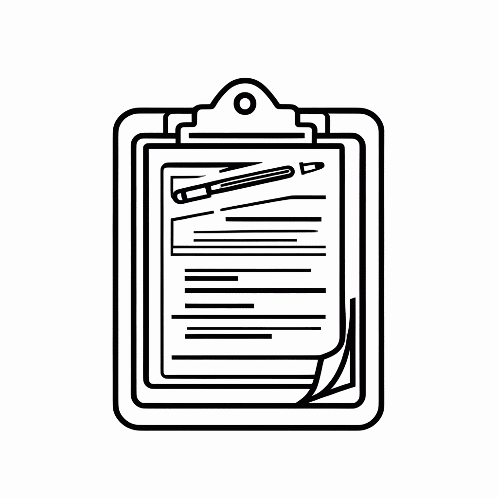 Desenho de Prontuario Medico para colorir e imprimir grátis em folha A4
