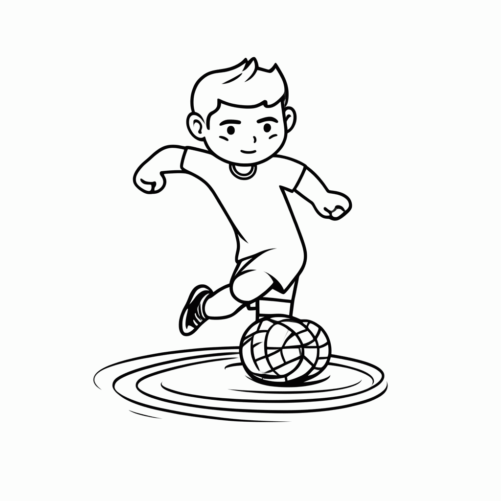 Desenho de Kevin De Bruyne (Bélgica) para colorir e imprimir grátis em folha A4