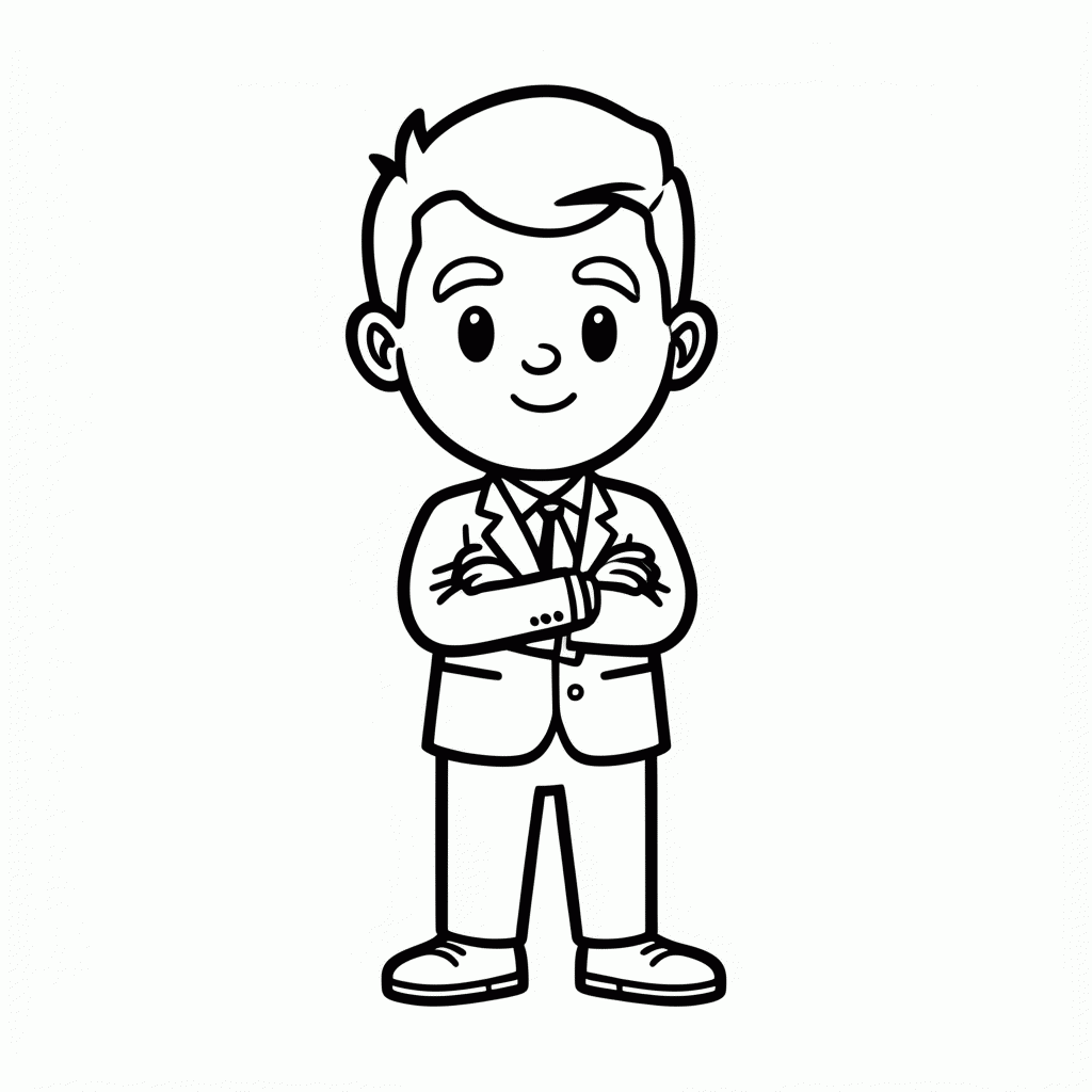 Desenho de Técnico Carlo Ancelotti para colorir e imprimir grátis em folha A4