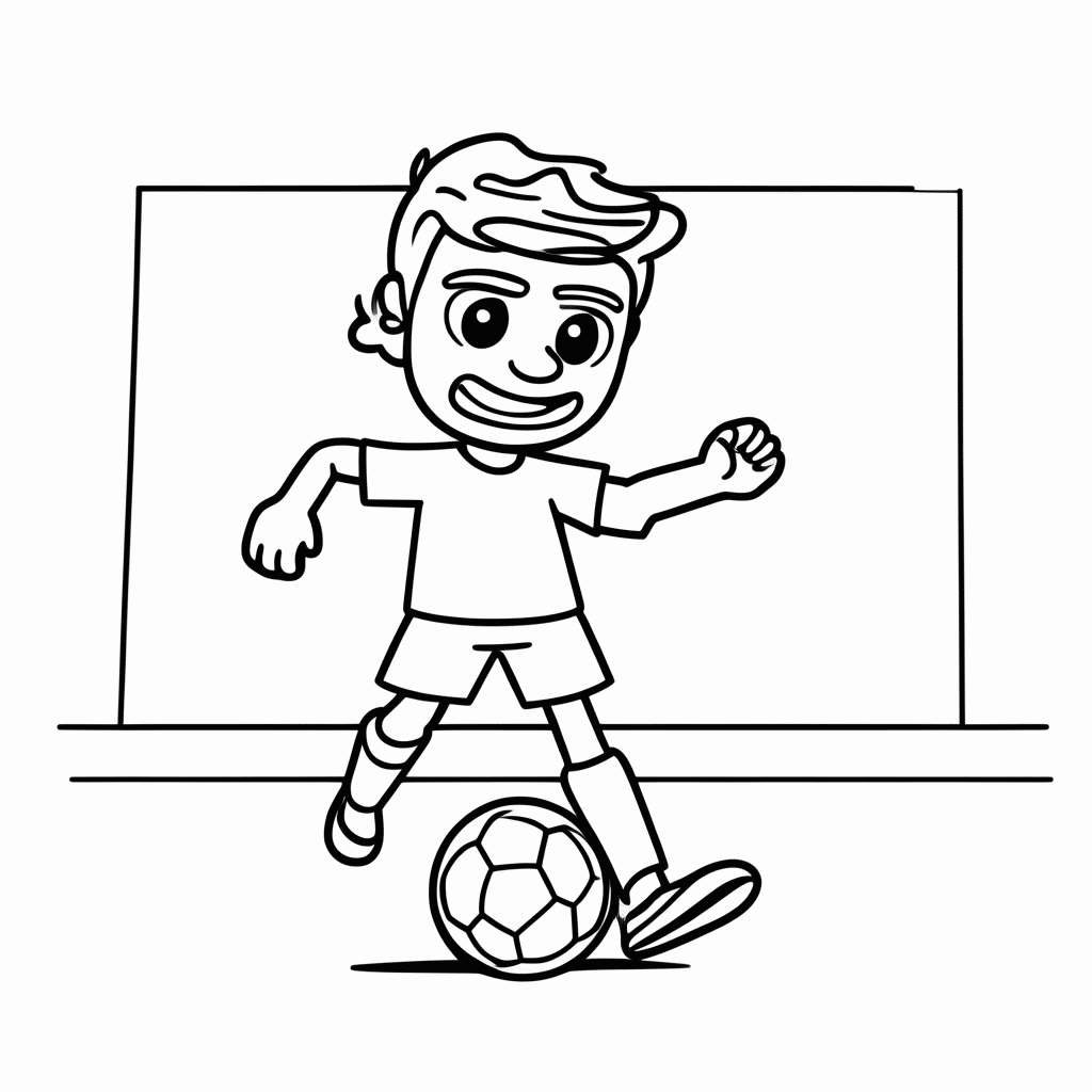 Desenho de Almoez Ali (Catar) para colorir e imprimir grátis em folha A4