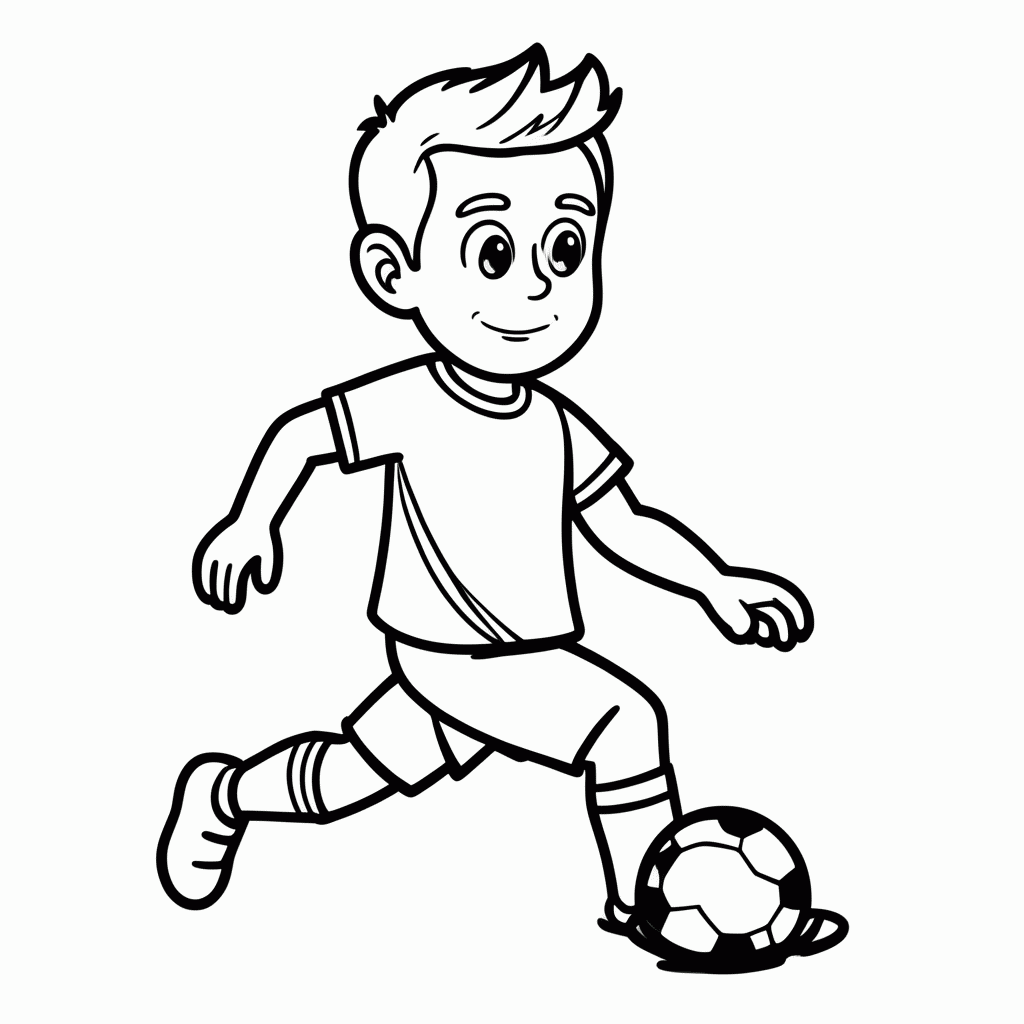Desenho de Andrew Robertson (Escócia) para colorir e imprimir grátis em folha A4