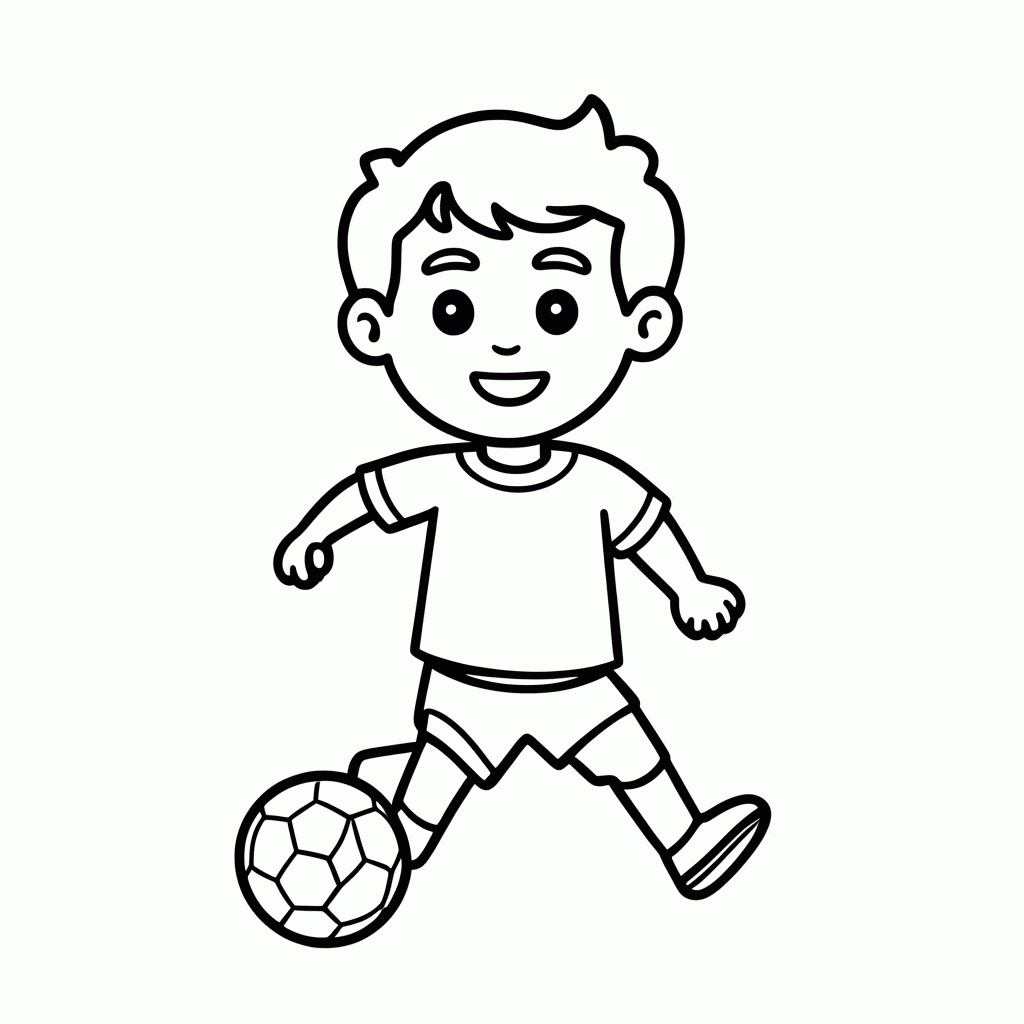Desenho de Cody Gakpo (Holanda) para colorir e imprimir grátis em folha A4