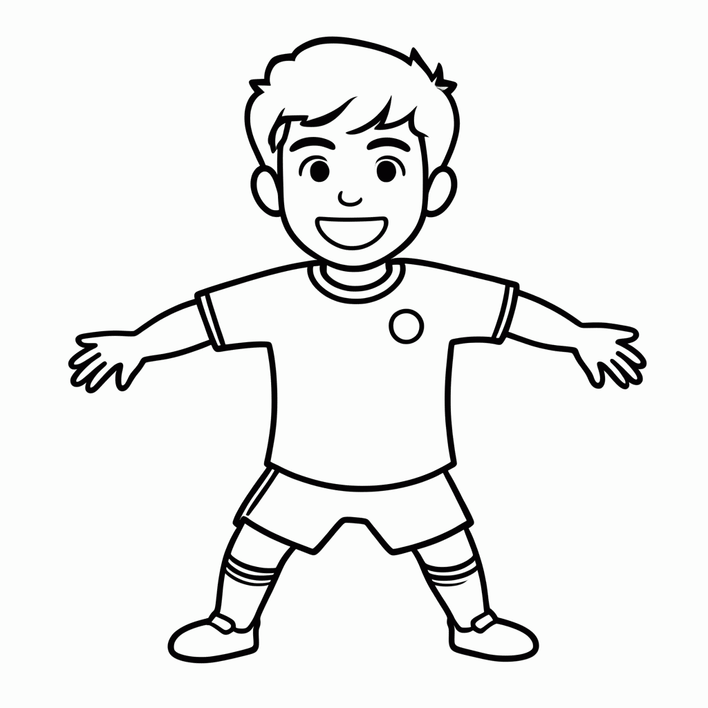 Desenho de Arda Güler (Turquia) para colorir e imprimir grátis em folha A4