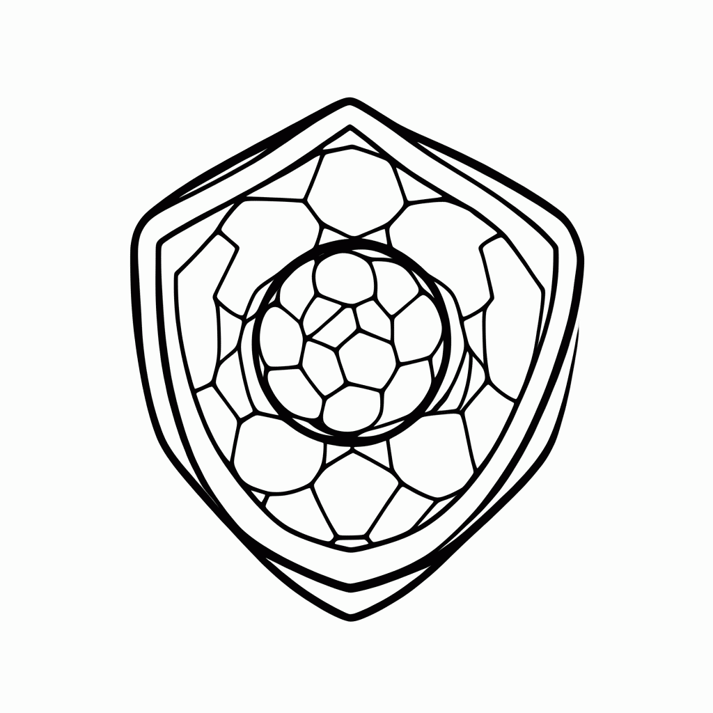 Desenho de Símbolo da Seleção do Canadá para colorir e imprimir grátis em folha A4