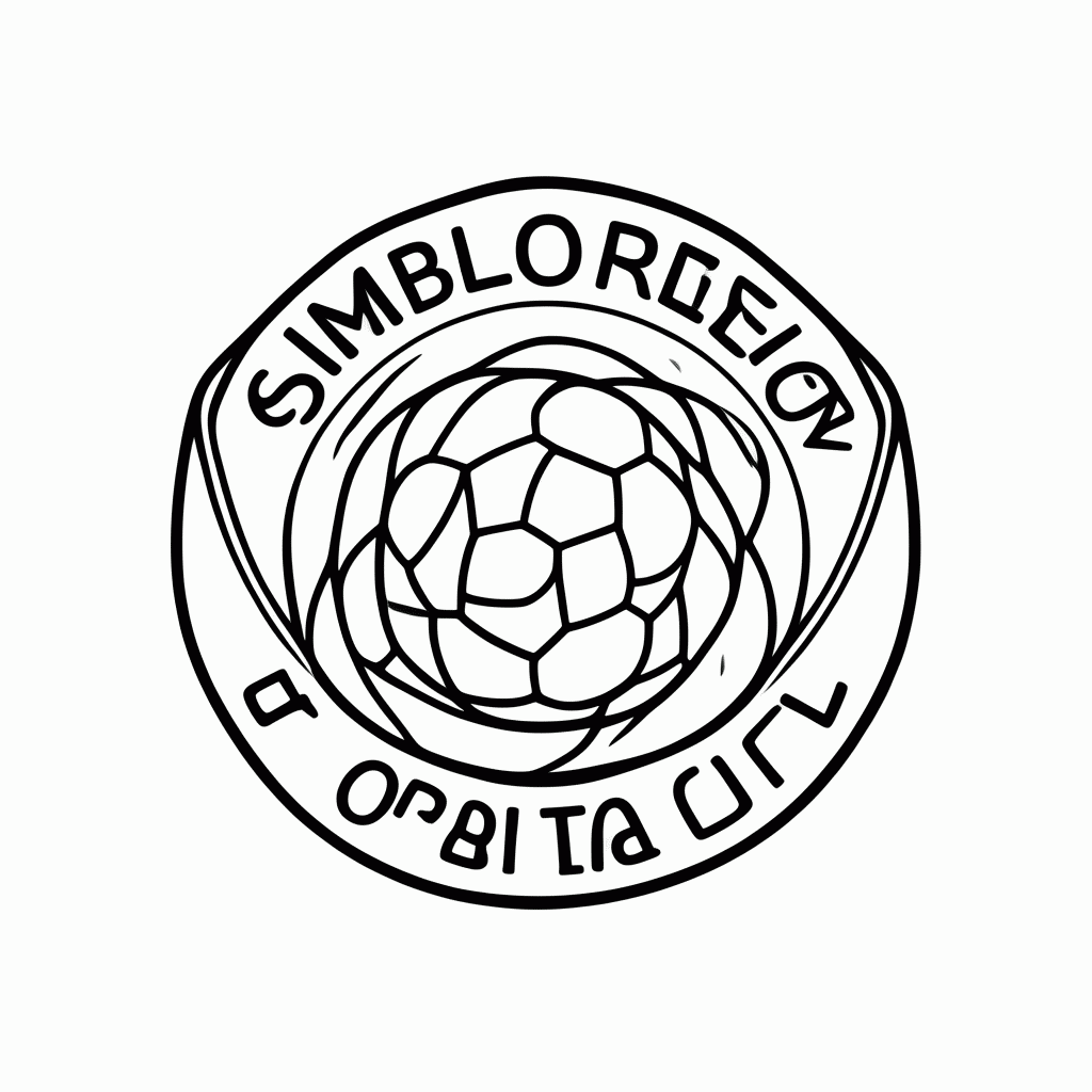 Desenho de Símbolo da Seleção da Coreia do Sul para colorir e imprimir grátis em folha A4