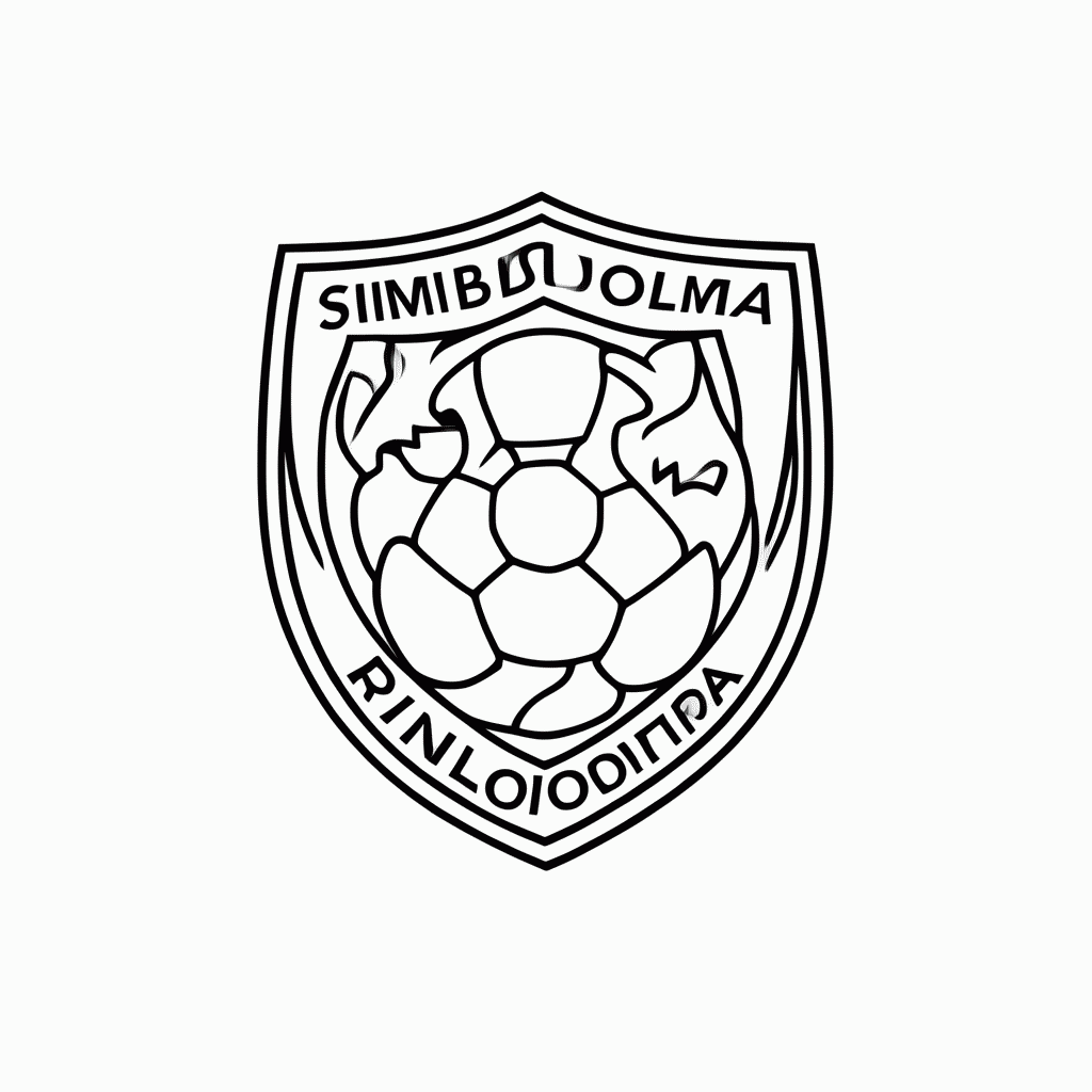 Desenho de Símbolo da Seleção Polonesa para colorir e imprimir grátis em folha A4