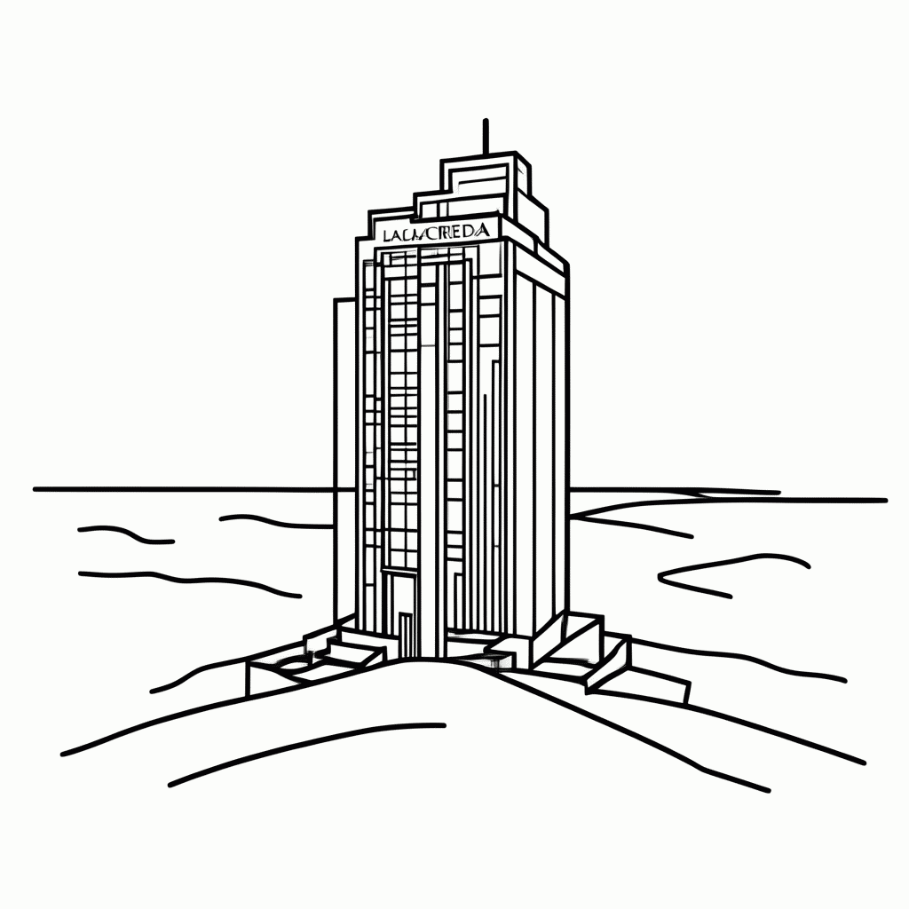 Desenho de Salvador Elevador para colorir e imprimir grátis em folha A4