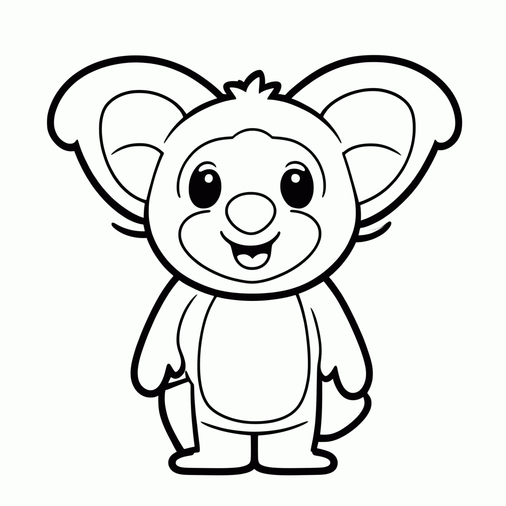 Desenho de Stitch Experimento 626 para colorir e imprimir grátis em folha A4