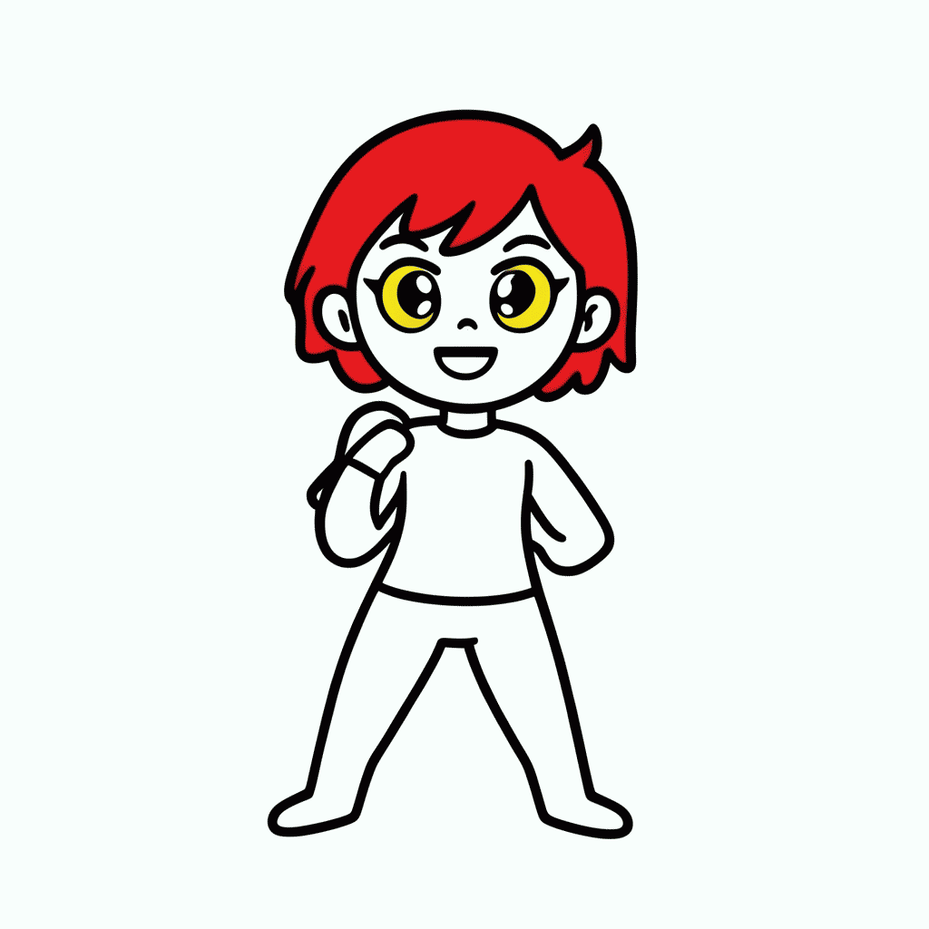 Desenho de Mistica para colorir e imprimir grátis em folha A4