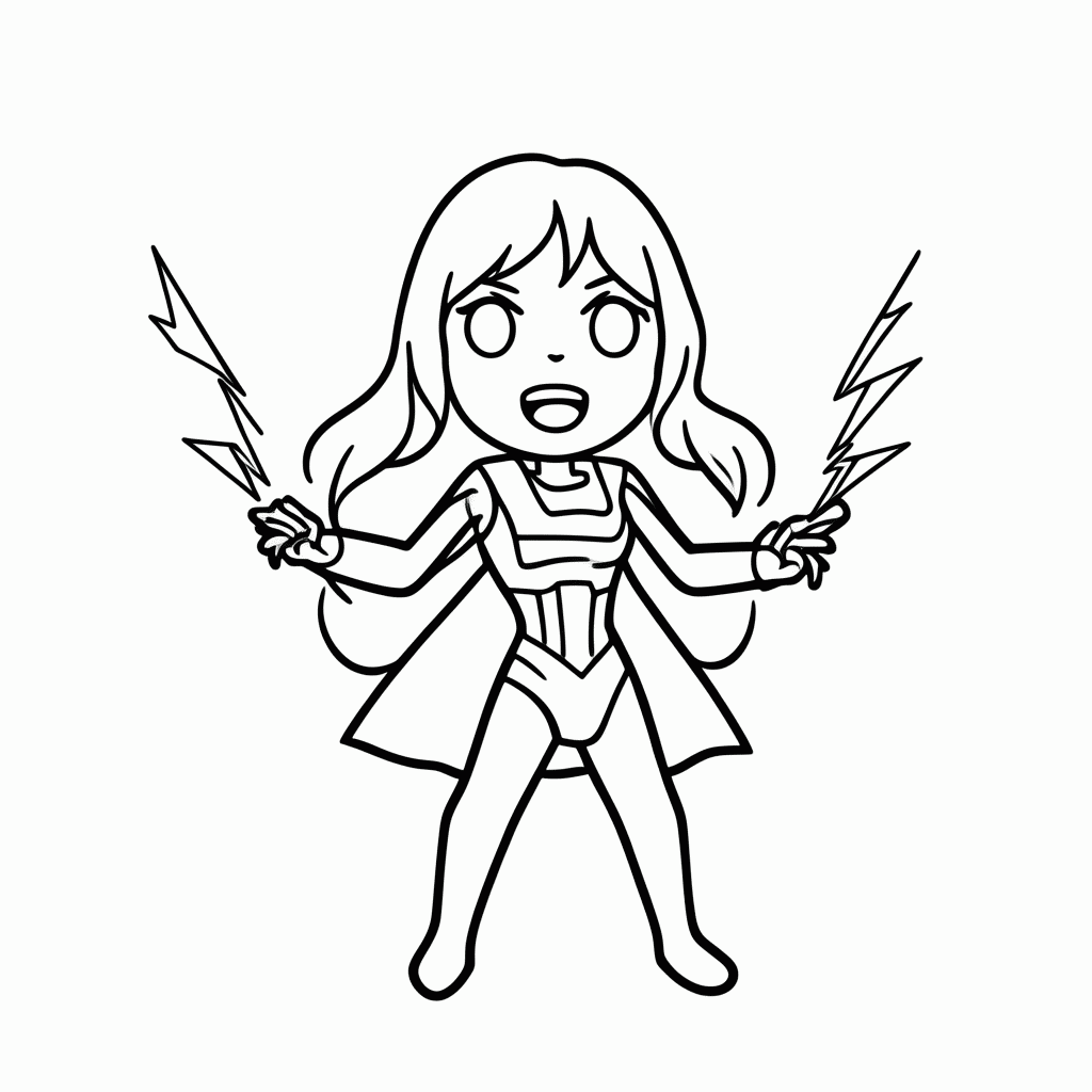 Desenho de Tempestade para colorir e imprimir grátis em folha A4