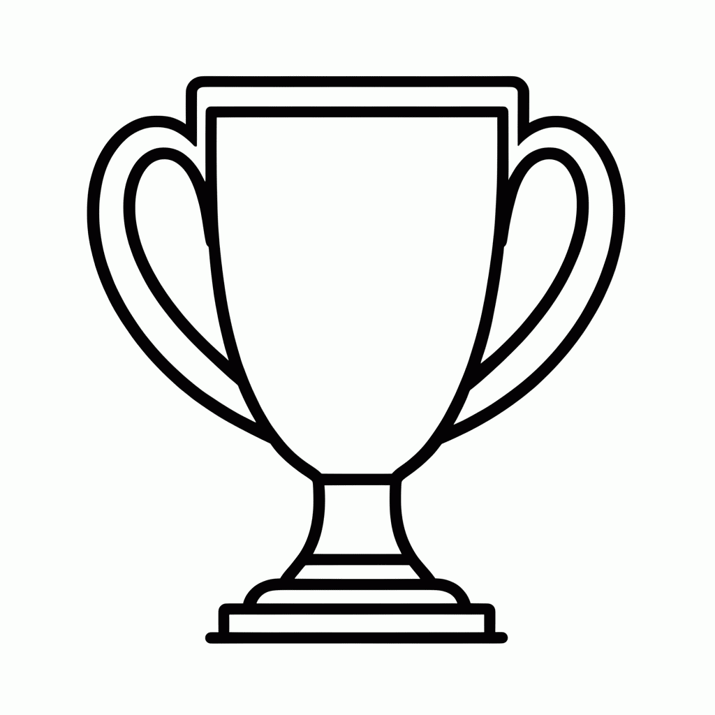 Desenho de Taça das Confederações para colorir e imprimir grátis em folha A4