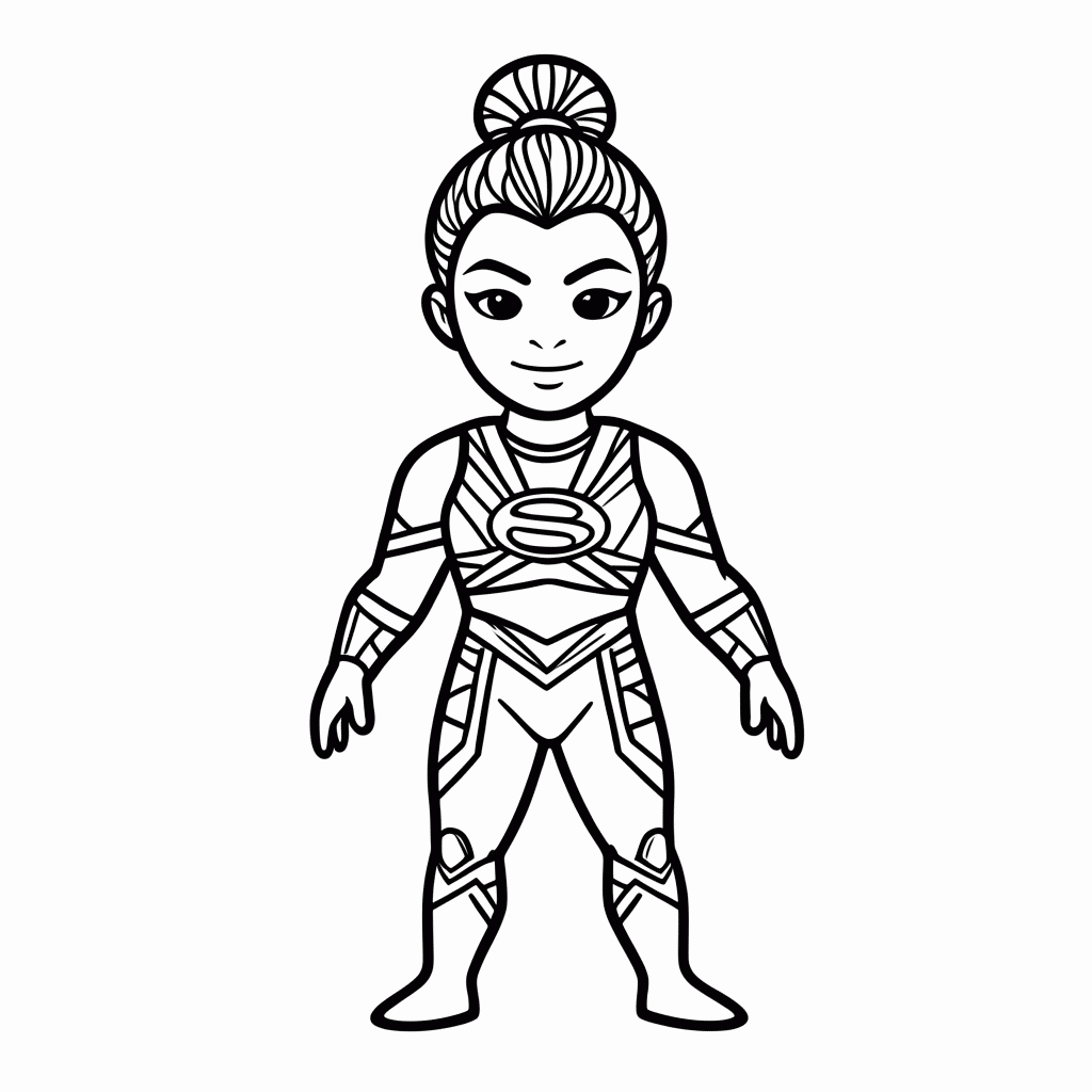 Desenho de Pantera Negra Wakanda para colorir e imprimir grátis em folha A4