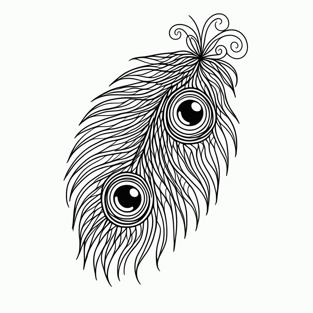 Desenho de Zentangle Padrão 13 para colorir e imprimir grátis em folha A4