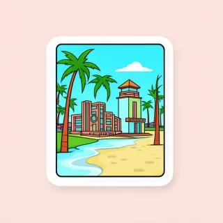 Miami (Praia) — figurinha da Copa 2026
