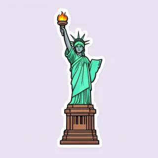 Nova York (Estátua da Liberdade) — figurinha da Copa 2026