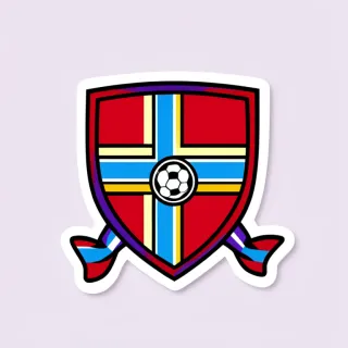 Escudo da Noruega — figurinha da Copa 2026