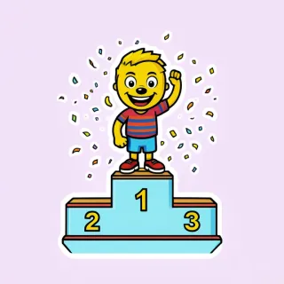 Pódio de Campeão — figurinha da Copa 2026