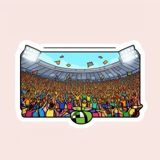 Estádio em East Rutherford, Nova Jersey — figurinha da Copa 2026