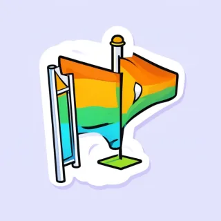 Bandeira de Escanteio — figurinha da Copa 2026