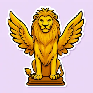 Leão da Mesopotâmia — figurinha da Copa 2026