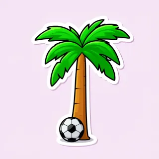 Palmeira do Haiti — figurinha da Copa 2026