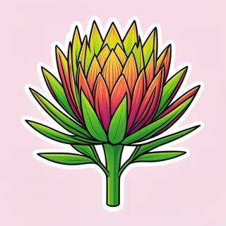 Protea da África do Sul — figurinha da Copa 2026