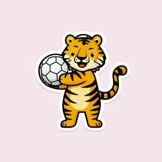 Tigre da Coreia — figurinha da Copa 2026