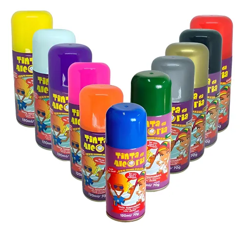 Tinta Colorir Cabelo - 5 Unidades - Várias Cores