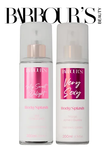 Body Splash Delight e Very Sexy 200ml Barbour's Beauty Brasil
