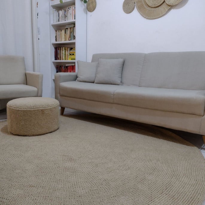 Tapete Redondo Sisal 2,1m