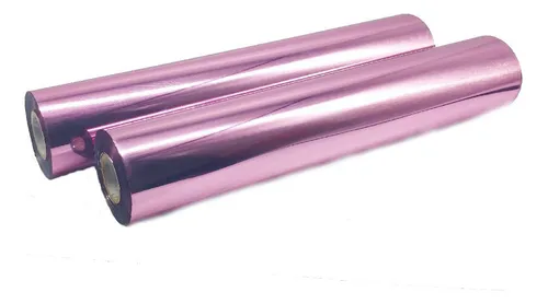 Foil Rosa Bebe - Americano - 30 Cm Largura 10 Metros