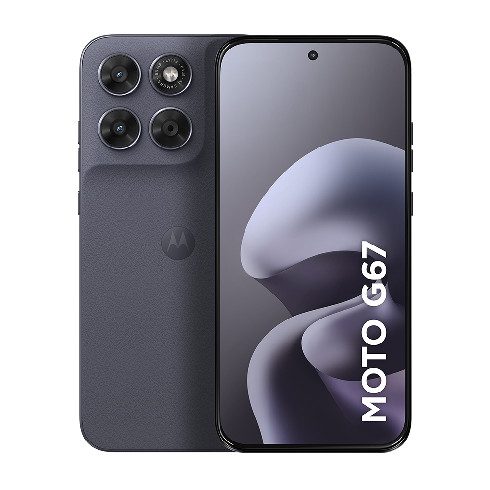 Smartphone Motorola Moto G67 5G 6.8" Octa Core 256GB 4GB Câmera Dupla - Chumbo - Quadriband