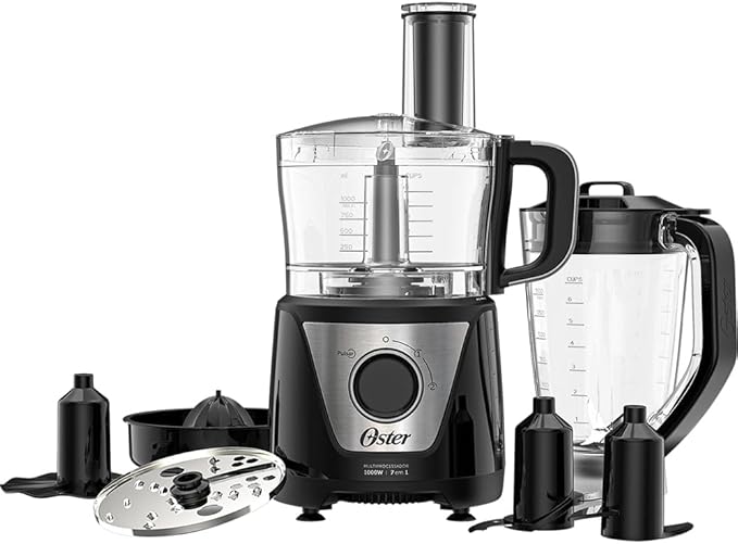 Oster MULTIPROCESSADOR OMPR850 7 EM 1 PRETO, 220V