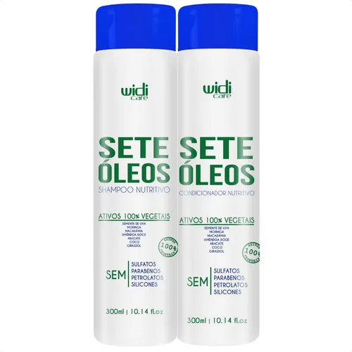 Shampoo + Condicionador Sete Oleos Widi Care