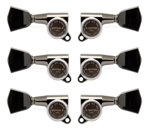 Tarraxas Com Trava Gotoh  Sg 381 04 Mgt 3x3 Ck Cosmo Black