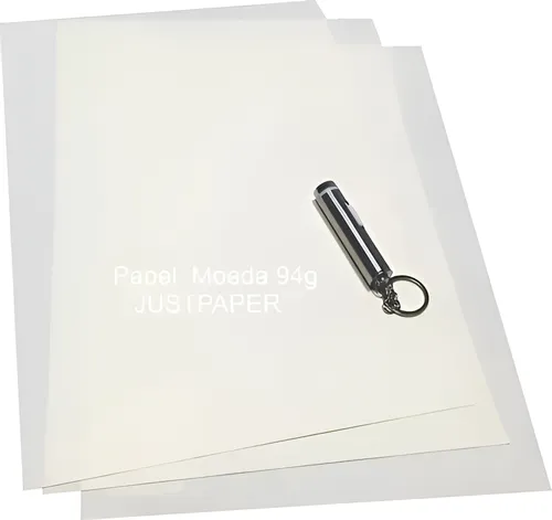 Papel Moeda P/ Certificados E Diplomas A4 Valor 20 Fls.