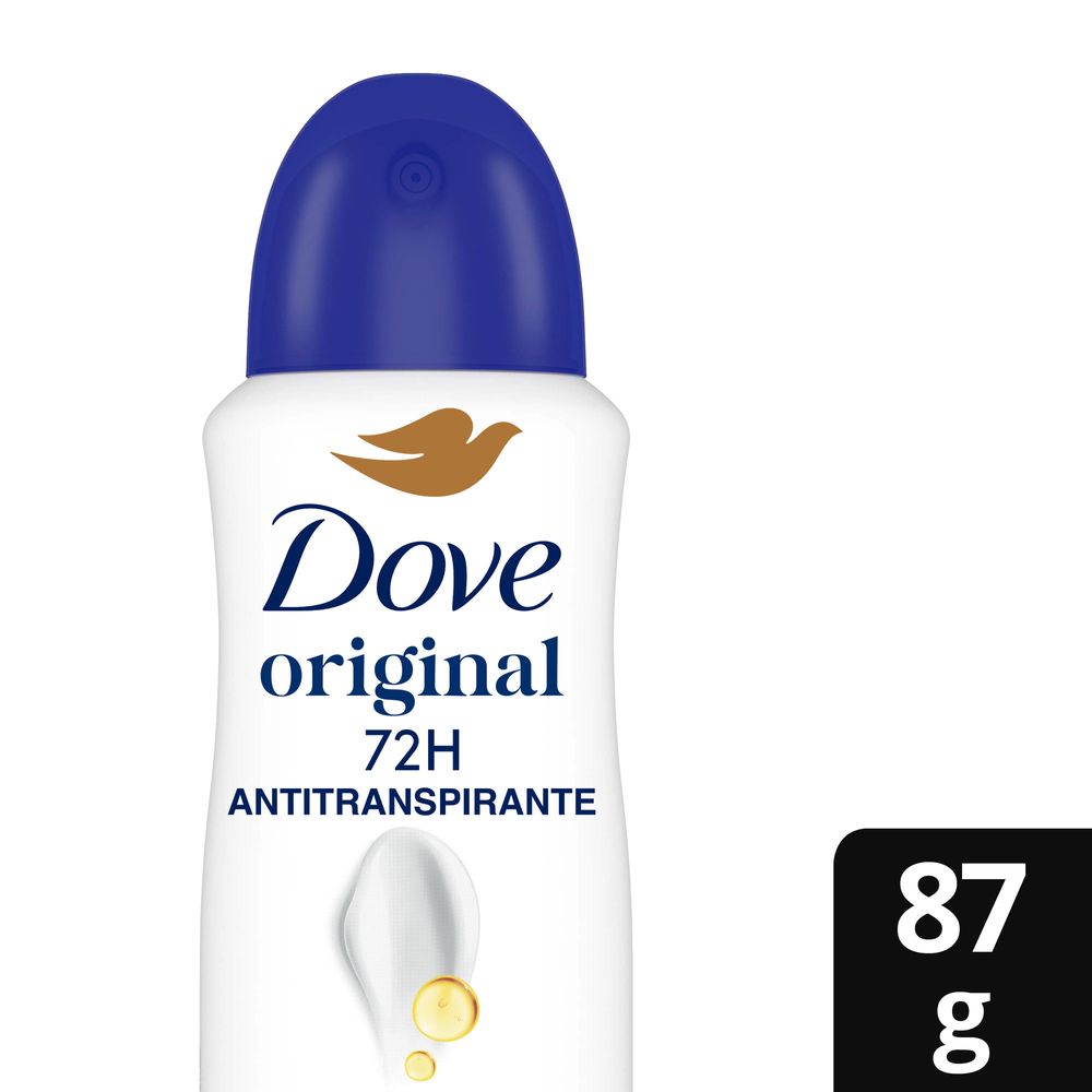 Desodorante Antitranspirante Dove Original 72h Aerossol 150ml