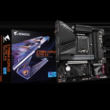 Placa Mãe Gigabyte Z790M Aorus Elite AX, Chipset Z790, WIFI, Intel LGA 1700, MATX, DDR5