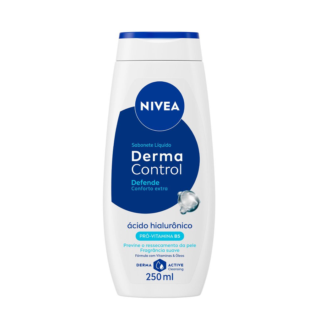 Sabonete Líquido Nivea Derma Control Defende Frasco 250ml