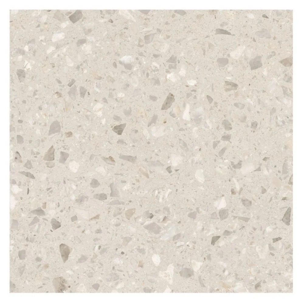 Porcelanato Esmaltado Dorcia Terrazzo Beige Satin 100X100 Cx3M2 Biancogres