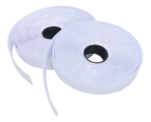 Fita Fixadora Fecho De Contato Macho Fêmea 5 Metros