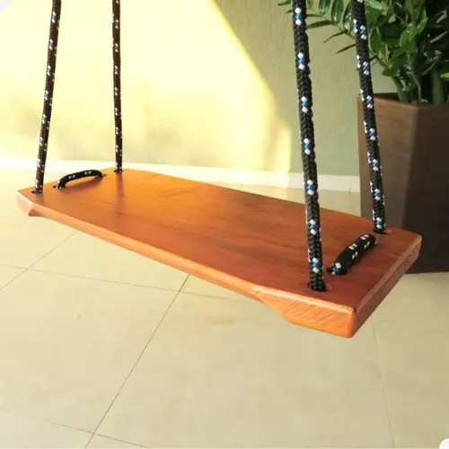 Balanço Infantil De Madeira Beto Móveis Seguro E Divertido