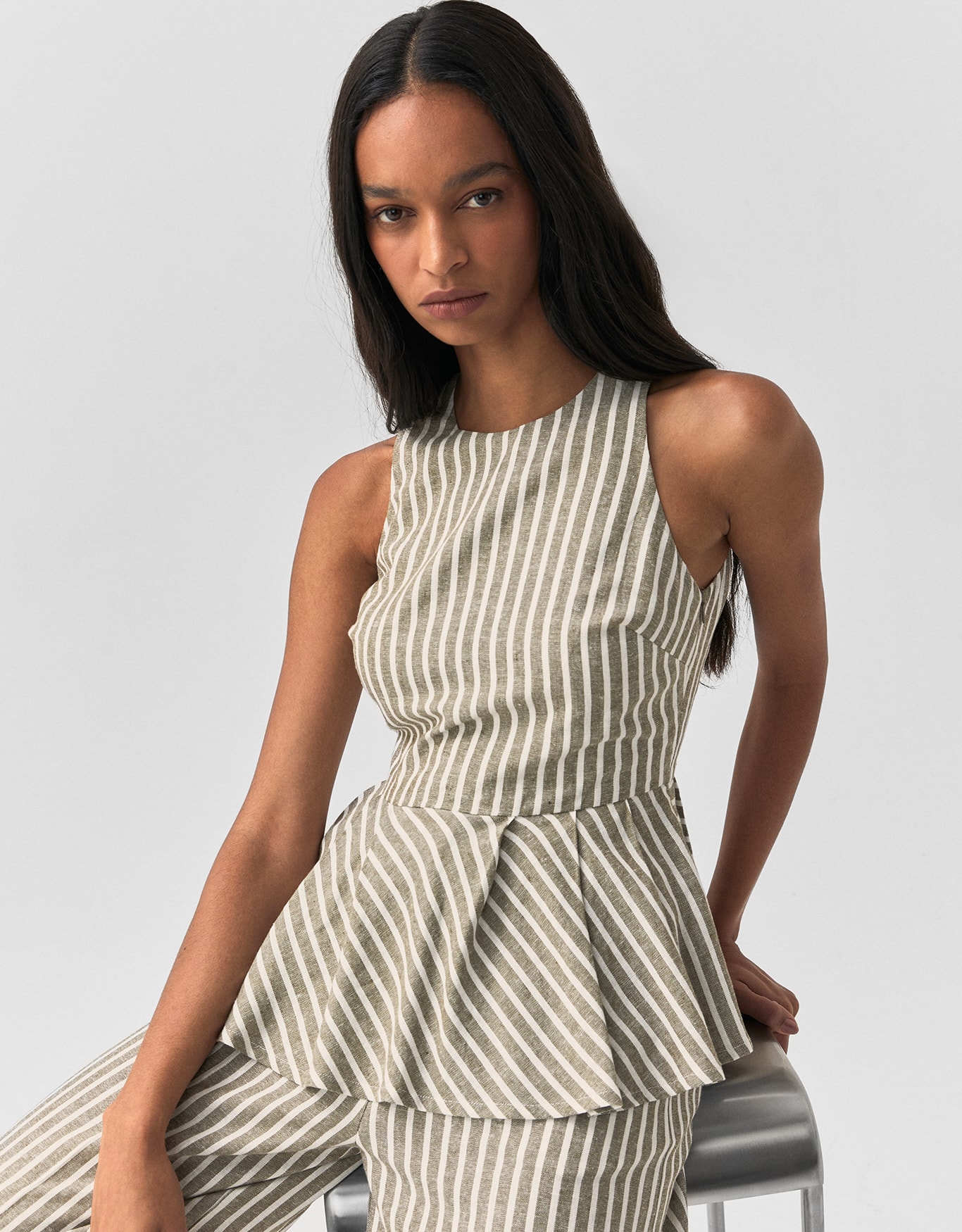 Blusa Fio Tinto Listras