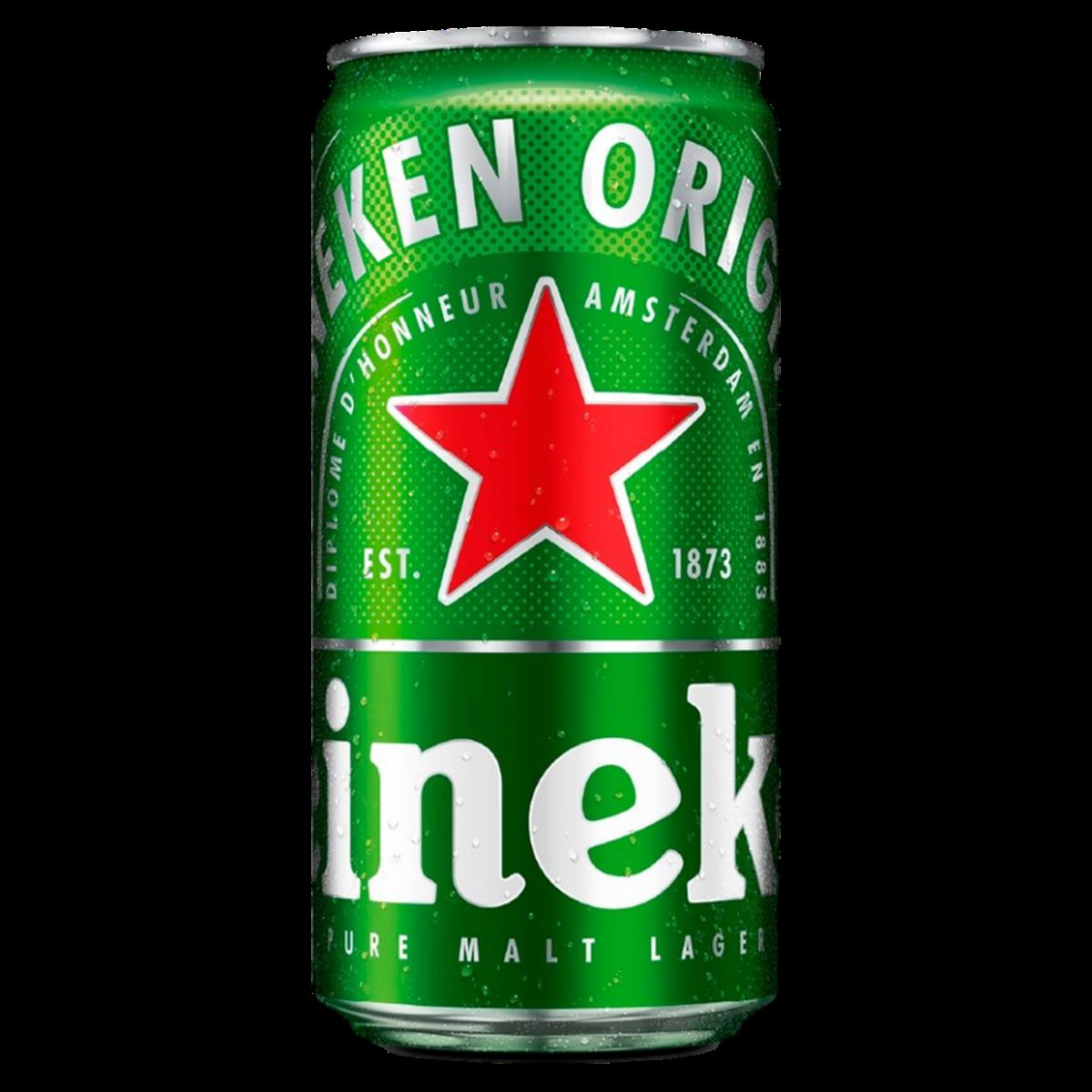 Cerveja Lager Puro Malte Heineken Lata 269ml