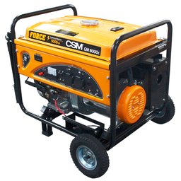 Gerador de Energia Portátil a Gasolina GM 8000 E 4T 8,5 Kva 110/220V Partida Elétrica com Rodas CSM-40144408